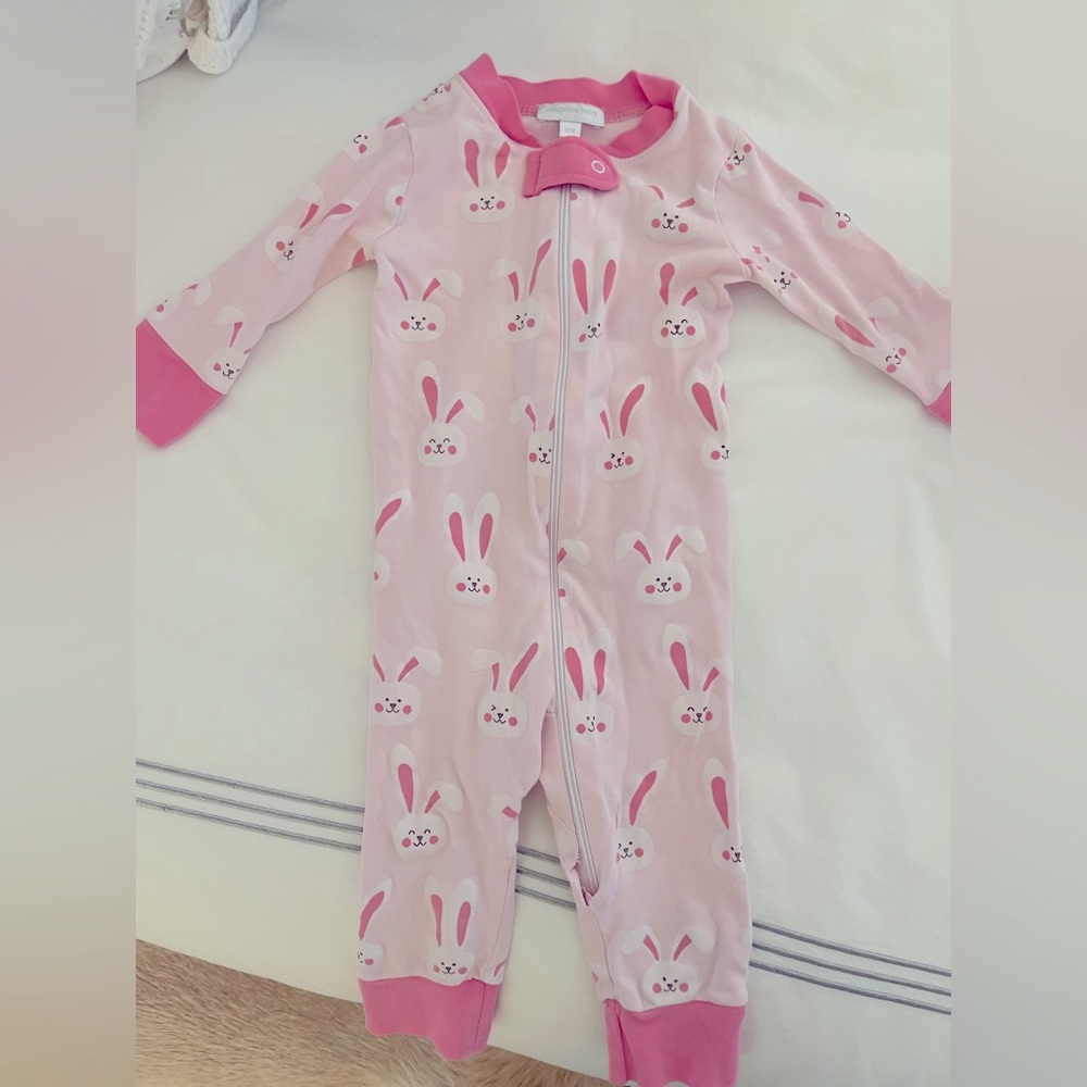 Easter Bunny Pajamas - Baby Girl